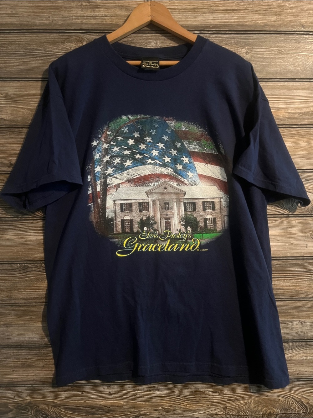 Elvis Presley Graceland 2001 Tee